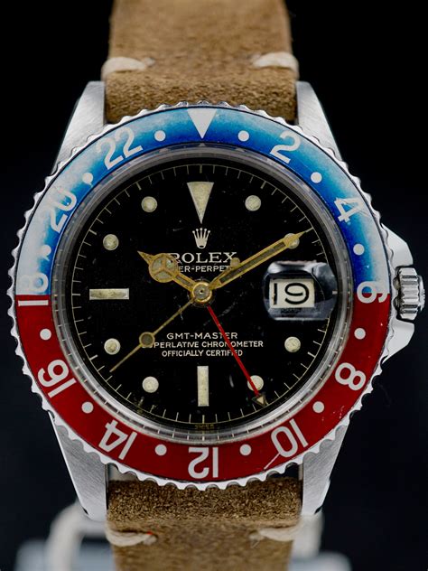 rolex gmt 1675 mark 1.5 dial|Rolex gmt 1675 bezel.